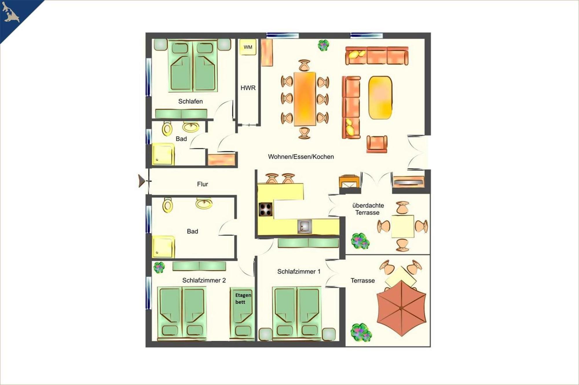 Ferienhaus Zirchow 4 エクステリア 写真